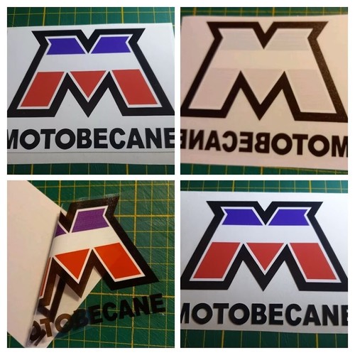 Autocollant motobécane logo - autocollant,